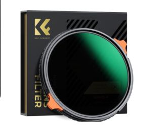 K&F ND Filter 77mm ND4-64 Variable & CPL ND ფილტრი