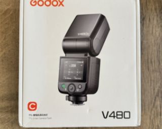 Godox V480C Flash For Canon ქენონის ფლეში TTL Li-ion Battery