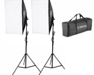 სტუდიური განათება LED SOFTBOX - წყვილი
