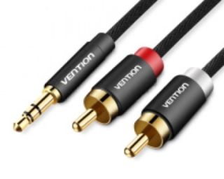 გადამყვანი VENTION BCFBJ 3.5mm Male to 2RCA Male Audio Cable