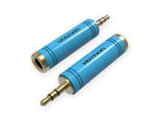 გადამყვანი VEntion 6.5mm Female to 3.5mm Male Adapter BlueVA
