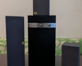 Pioneer S-W110S-K საბვუფერი + JBL Flix 2