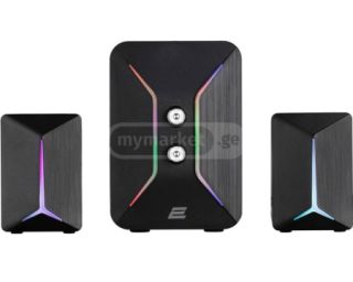 დინამიკი 2E PCS301 RGB MULTIMEDIA SPEAKER, 2.1, USB, BLACK