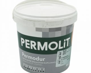 ჰიდროიზოლიაცია 1კგ PERMOLIT PERMODUR Fiber Liquid Plastic Coating