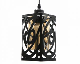 ჭერის სანათი შავი g0008/1