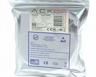 ლედ ზოლი ლურჯი  IP20 12V 4040 Double ორმაგი ლედ ზოლი 7 ვატი/1მ  PCB 20-22 LM (100მ) ACK