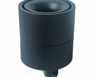 სანათი შავი pr-27 12w 3000k bk