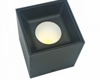 სანათი შავი pr-17 15w 4000k bk