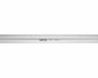 ალუმინის სახაზავი YATO YT-7071 – 600 მმ ზუსტი და გამძლე საზომი ხელსაწყო პროფესიონალებისთვის
