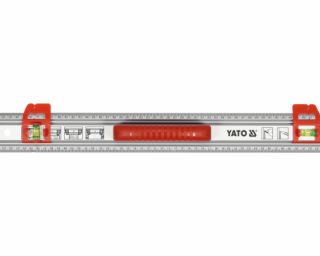 ალუმინის სახაზავი YATO YT-70715 – 1000 მმ გამძლე და ზუსტი საზომი ხელსაწყო პროფესიონალური და სამოყვარულო სამუშაოებისთვის