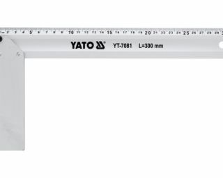 გონიო ალუმინის YATO YT-7081 – 300 მმ მძლავრი და ზუსტი კუთხის საზომი ხელსაწყო პროფესიონალებისთვის