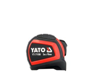 რულეტკა საზომი YATO YT-71186 – 3 მეტრი x 16 მმ კომპაქტური და ზუსტი რულეტკა ყოველდღიური გამოყენებისთვის