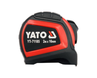 რულეტკა საზომი YATO YT-71187 – 5 მეტრი x 19 მმ გამძლე და ზუსტი რულეტკა პროფესიონალური და საყოფაცხოვრებო გაზომვებისთვის