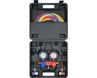 კონდიციონერის შესამოწმებელი YATO YT-72990 – AC სისტემის ტესტერი გაჟონვის სწრაფად და ზუსტად დასადგენად