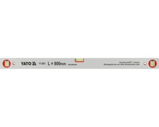 თარაზო YATO YT-3003 – 800 მმ პროფესიონალური თარაზო ზედაპირების ზუსტი გასასწორებლად