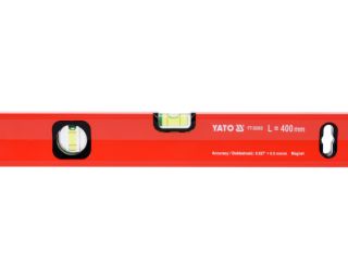 თარაზო YATO YT-30060 – 400 მმ მაგნიტური თარაზო ზუსტი და მოხერხებული გასწორებისთვის მეტალის ზედაპირებზე სურათი