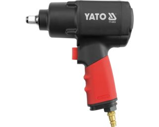 ჰაერის ქანჩი YATO YT-0953 – 1/2'' პნევმატური ქანჩსაჭერი 1356 ნმ ბრუნვის მომენტით მძიმე სამუშაოებისთვის
