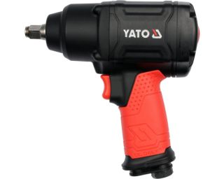 ჰაერის ქანჩი YATO YT-09540 – 1/2'' პნევმატური ქანჩსაჭერი 1150 ნმ ბრუნვის მომენტით პროფესიონალური სერვისისთვის