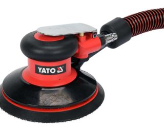 პნევმატური პოლირების აპარატი YATO YT-09738 – სუფთა, გლუვი და პროფესიონალური ზედაპირებისთვის