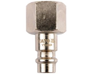 შტუცერი YATO YT-2404 – 3/8"(F) x 1/4"(M) გადამყვანი განსხვავებული ზომის პნევმატური შეერთებებისთვის
