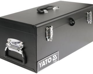 ლითონის ინსტრუმენტების ყუთი YATO YT-0886 – მტკიცე, მრავალსექციური ყუთი ხელსაწყოების უსაფრთხო და ორგანიზებული შესანახად სურათი