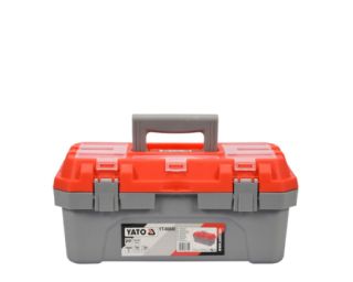ინსტრუმენტების პლასტმასის ყუთი YATO YT-88882 – გამძლე და მოსახერხებელი გადაწყვეტა ხელსაწყოების უსაფრთხო შენახვისთვის