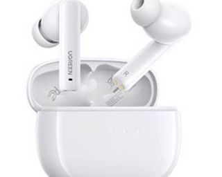 ყურსასმენი UGREEN WS106 (90206) HiTune T3, Earbuds, Wireless, Bluetooth, White