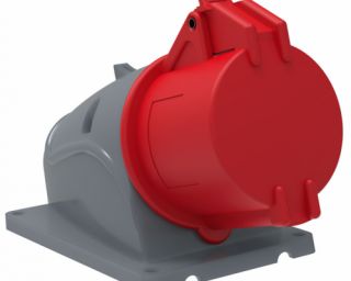 სტაციონარული როზეტი ССИ-124 32А-6ч/380-415В 3Р+РЕ IP44 MAGNUM IEK