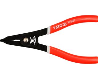 კოლიცოს ჩამკეტი YATO YT-0607 – 225 მმ ხელსაწყო შიდა და გარე საჩაკე რგოლების (კოლიცოების) დასამონტაჟებლად და მოსახსნელად