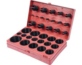 რგოლების ნაკრები YATO YT-06876 – 419-ცალიანი მრავალფორმატიანი კომპლექტი ტექნიკური და სამაგრი სამუშაოებისთვის