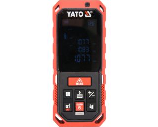 ლაზერული დისტანციური საზომი YATO YT-73127 – მაღალი სიზუსტის საზომი ხელსაწყო 60 მეტრამდე დისტანციისთვის