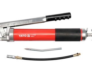 ტაოტის ტუმბო YATO YT-07042 – 600cc მოცულობის ხელის ტუმბო ზეთისა და ტექნიკური სითხეების უსაფრთხო გადატანისთვის