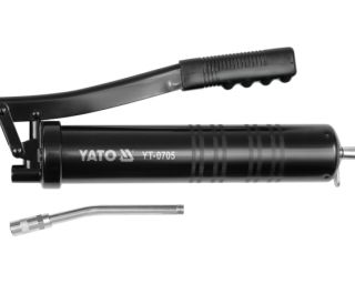 ტაოტის ტუმბო YATO YT-0705 – 0.4 ლიტრიანი კომპაქტური და ეფექტური ხელის ტუმბო ზეთისა და ტექნიკური სითხეებისთვის