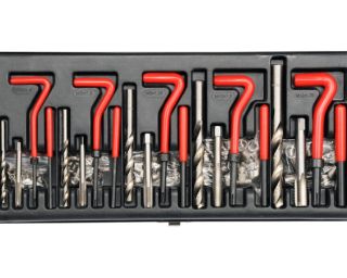 რეზბის მოსაჭრელი ნაკრები YATO YT-1763 – 131-ნაწილიანი პროფესიონალური ნაკრები M5–M12 ზომებით