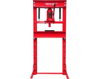პრესი YATO YT-55581 – ჰიდრავლიკური პრესი 20 ტონა ზეწოლის ძალით პროფესიონალური სახელოსნოსთვის