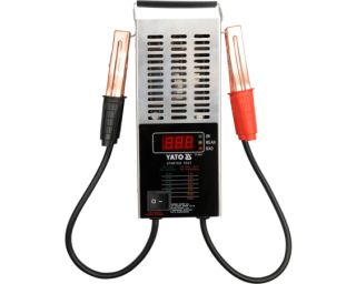 აკუმულატორის ტესტერი YATO YT-8311 – სწრაფი და ზუსტი დიაგნოსტიკა 12V სისტემებისთვის