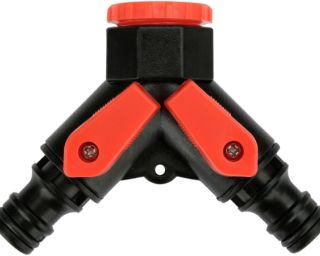 ორმხრივი შლანგის გადამყვანი ჩამკეტით YATO YT-8978 (1/2" – 12.5 მმ) – წყლის ნაკადის კონტროლი ორ მიმართულებით