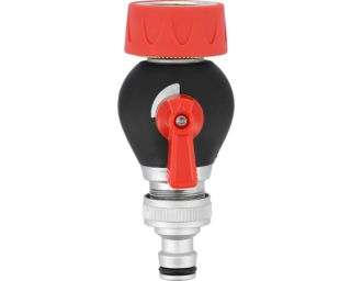შლანგის გადამყვანი დამკეტით YATO YT-9940 (3/4"-19მმ) – მჭიდრო და უსაფრთხო შეერთებისთვის