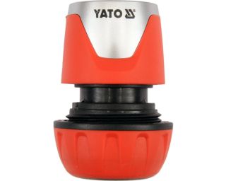 შლანგის გადასაბმელი YATO YT-99802 (3/4"-19მმ) – გამძლე და მჭიდრო შეერთება სარწყავ სისტემაში
