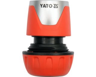 შლანგის გადამყვანი STOP ფუნქციით YATO YT-99804 (3/4"-19მმ) – ინტელექტური მორწყვის კონტროლი ავტომატური წყლის შეწყვეტით