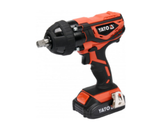 დარტყმითი ქანჩის მოხსნელი YATO YT-82804 (18V, 300Nm) – ძალა და სიზუსტე პროფესიონალური დაფიქსირებისთვის