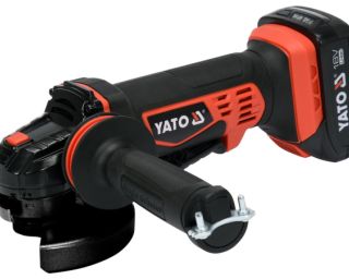 ბალგარკა ელემენტით YATO YT-82826 (125 მმ, 18V) – მობილური და ძლიერი ინსტრუმენტი სწრაფი ჭრისთვის