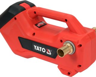 ელექტრო ტუმბო წყლისა და ზეთისთვის YATO YT-85290 (18V, 1800 ლ/სთ) – ეფექტური და მობილური სითხის გადატანა ნებისმიერ გარემოში