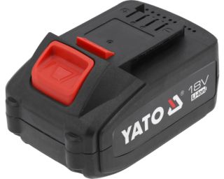 ლითიუმ-იონური ელემენტი YATO YT-82843 (18V, 3.0Ah) – ოპტიმალური ბალანსი სიმძლავრესა და მუშაობის ხანგრძლივობას შორის სურათი