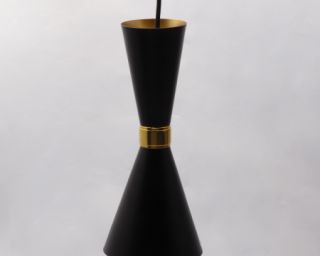 ჭერის სანათი SOLE 10056P/1L შავი