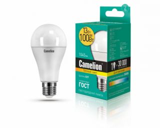 ლედ ნათურა Camelion Led Lamp LED13-A60/830/E27 13ვატი