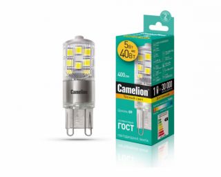 ლედ ნათურა Camelion Led Lamp LED5-G9-NF/830/G9 5ვატი