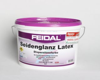 წყალემულსია ნახევრადპრიალა feidal seidenglanz latex weib 5 L