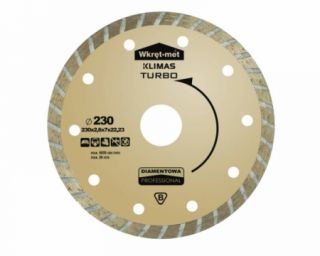 ალმასის დისკი TURBO PRO-სერია (ქვა, ბეტონი, აგური) 125მმ, TDT-125P