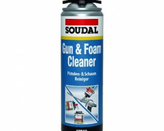 პისტოლეტის გამწმენდი სითხე-SOUDAL GUN&FOAM CLEANER 500 ML